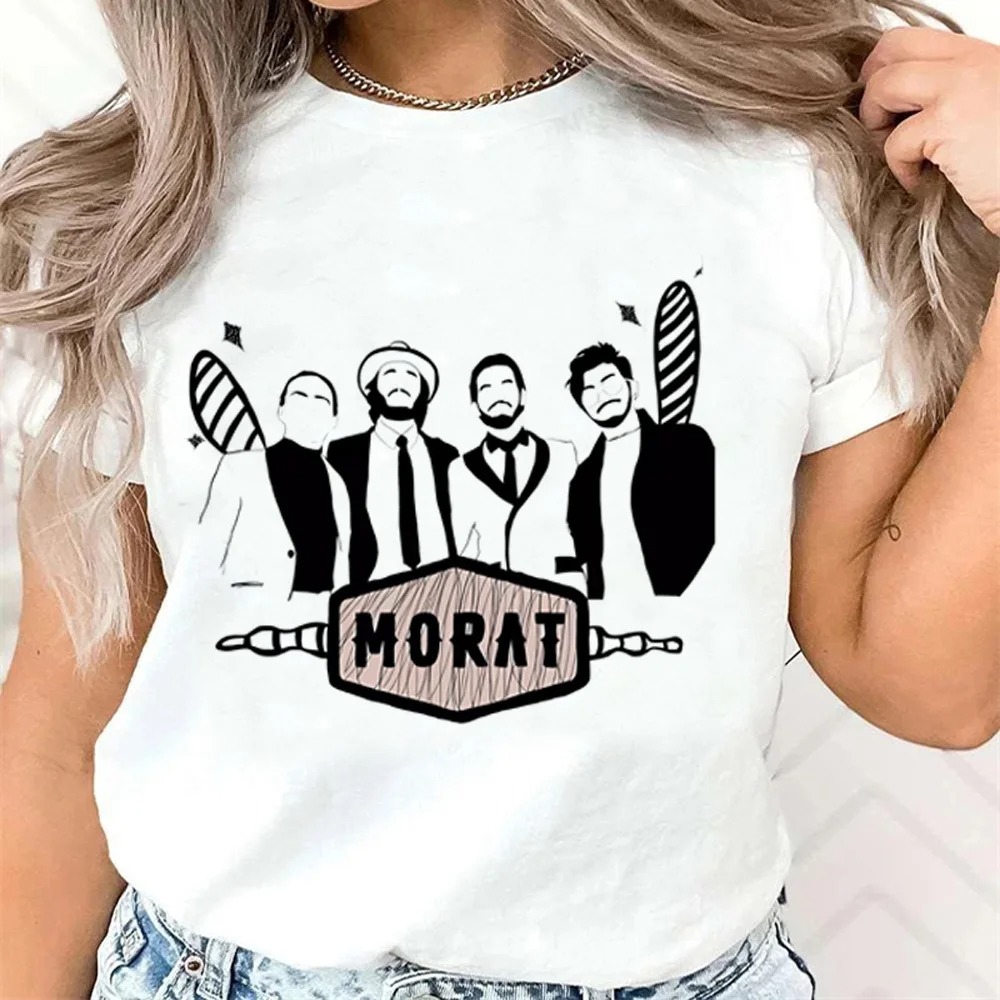 Morat T-shirt Women Men Oversi - Men'S Fashion From The 80S avaliação e preço