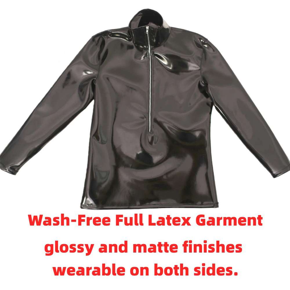 Sexy Men PVC Glossy Shiny Long - Mens Fashion Summer avaliação e preço