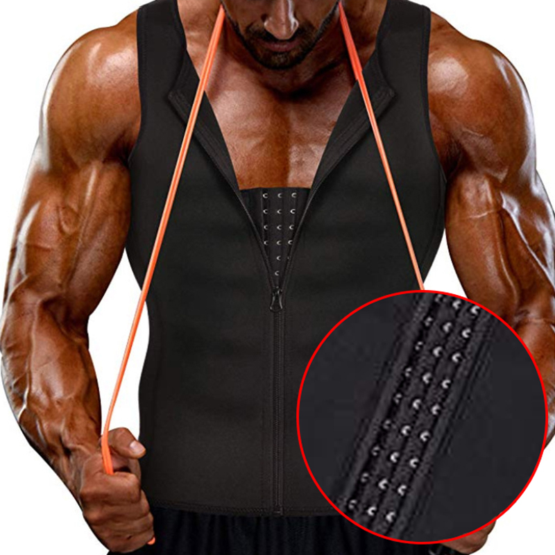 Men's Slimming Sauna Suits Com - Mens Fashion Vest avaliação e preço