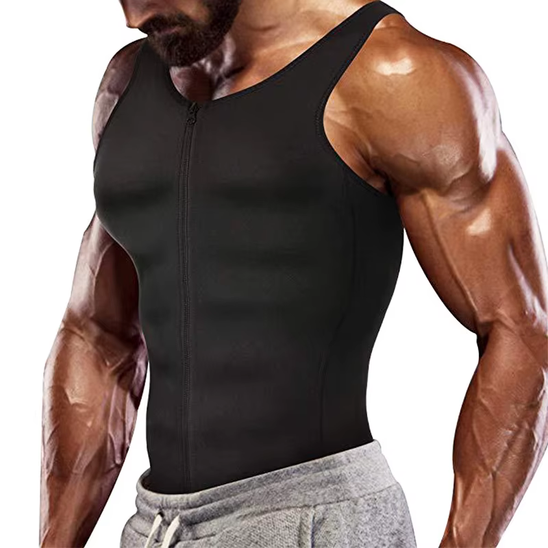 Men's Slimming Sauna Suits Com - Mens Fashion Vest avaliação e preço