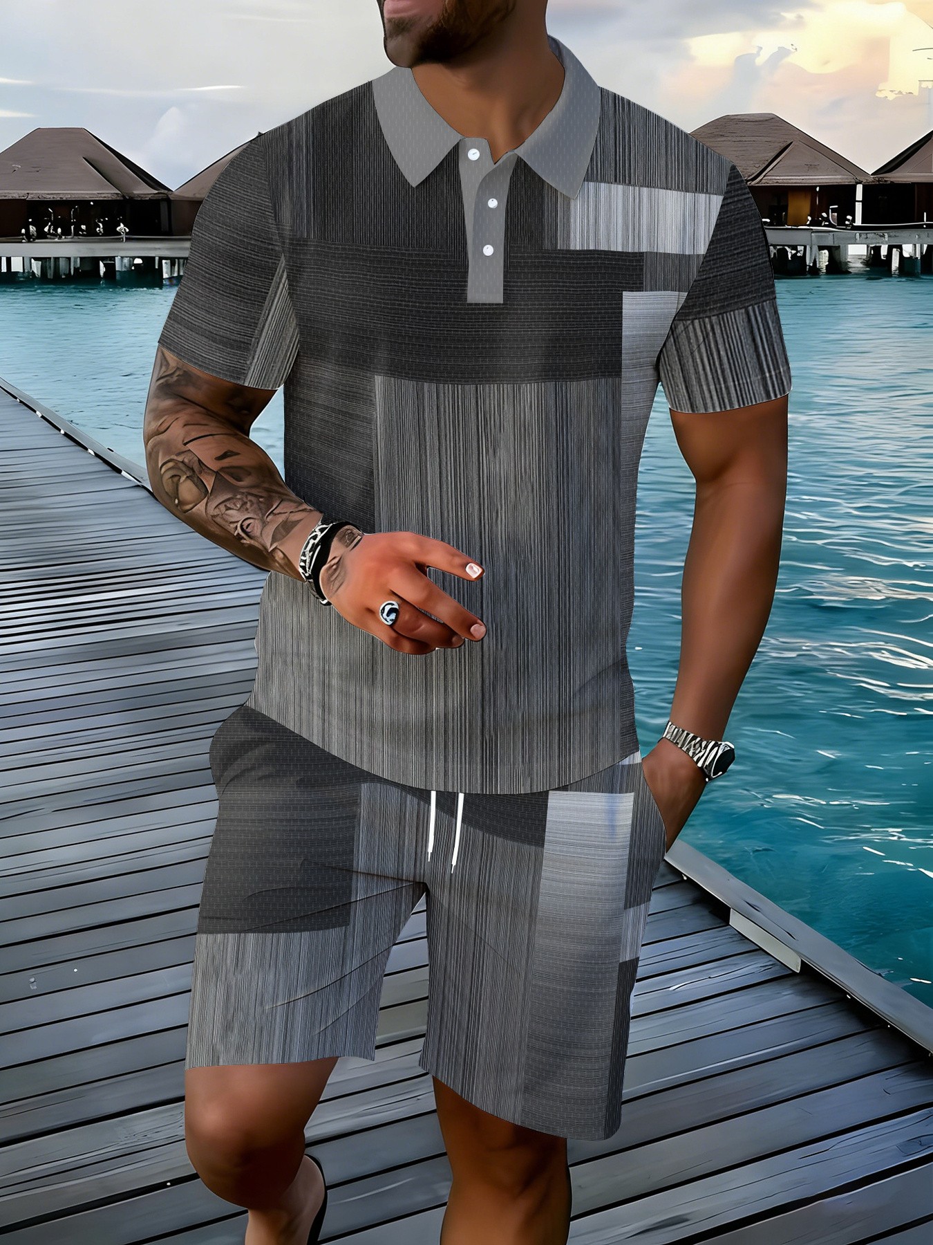 2026 Summer New Men's Polo Shi - Men'S Fashion Polo avaliação e preço
