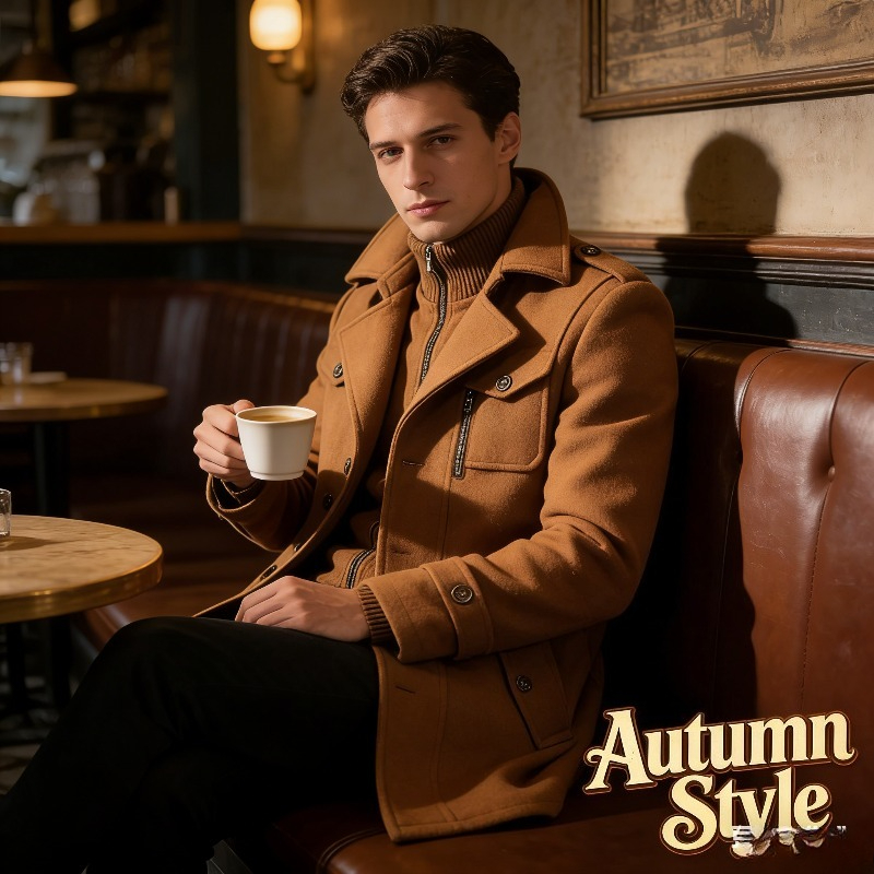 Men 2026 Autumn Winter Busines - Men'S Fashion Looks 2026 avaliação e preço