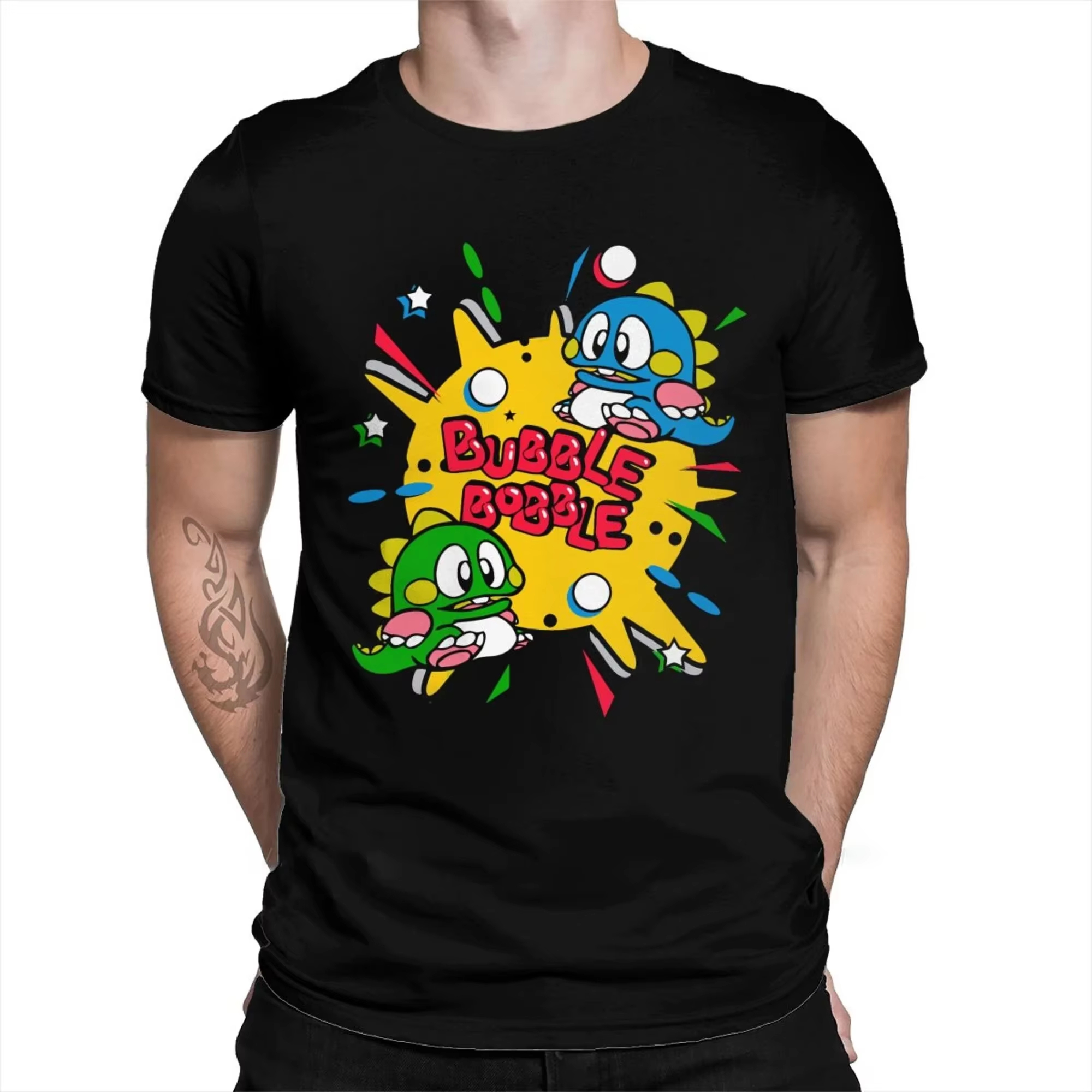 70s 80s Arcade Game Bubble Bob - Men'S Fashion From The 80S avaliação e preço