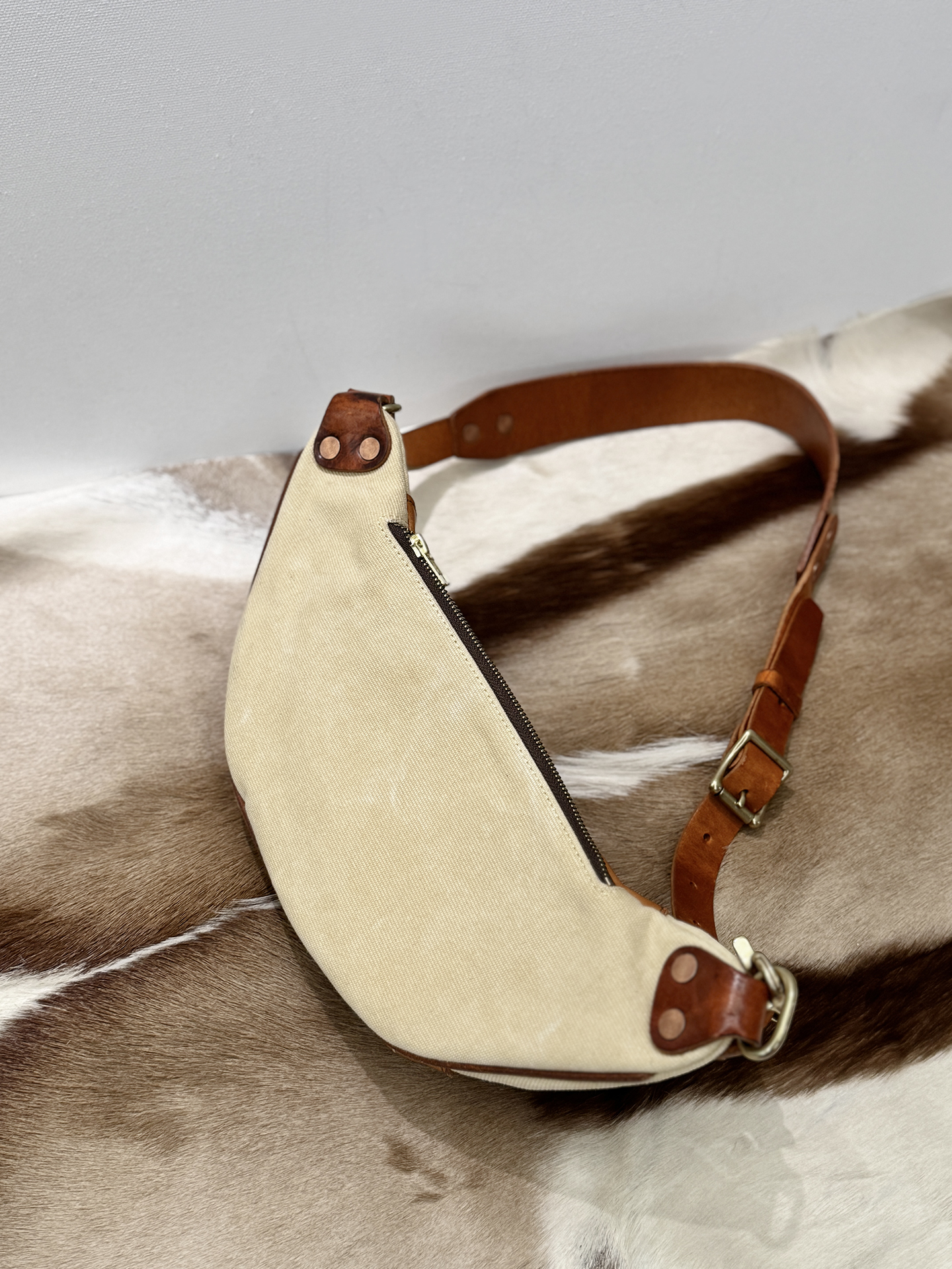 Men's Chest Bag Leather Canvas - Crossbody Bag Men avaliação e preço