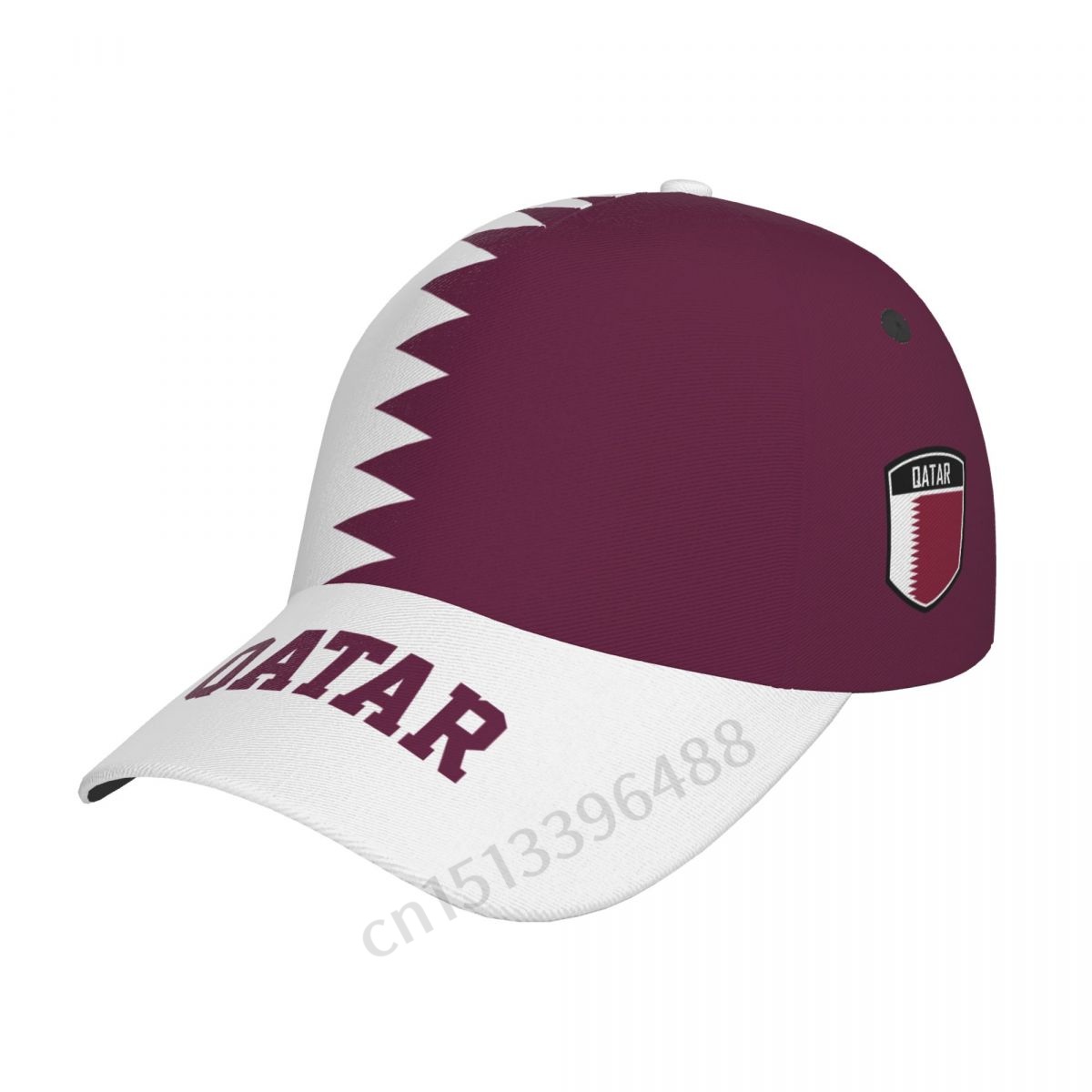 2025 Qatar Flag 3D Soccer Hats - Men'S Fashion Qatar avaliação e preço