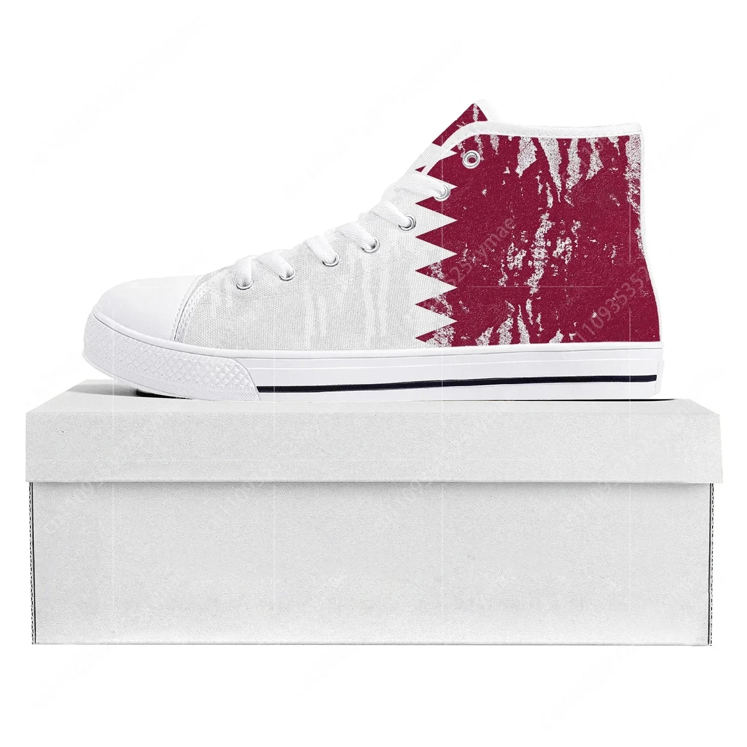 Qatar Flag High Top High Quali - Men'S Fashion Qatar avaliação e preço