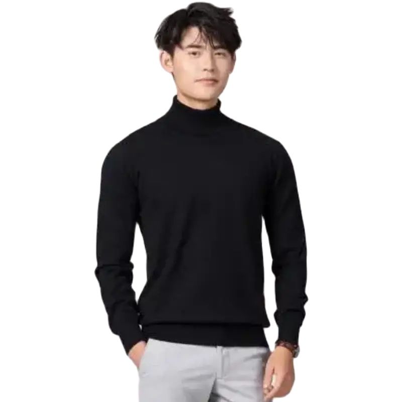 Cashmere turtleneck men sweate - Turtleneck Sweater Men avaliação e preço