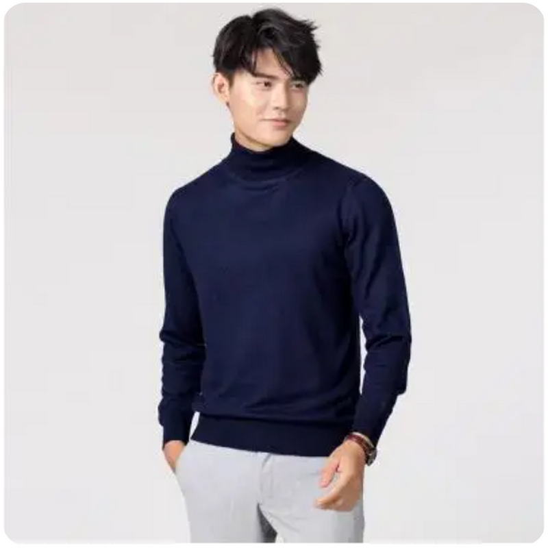 Cashmere turtleneck men sweate - Turtleneck Sweater Men avaliação e preço