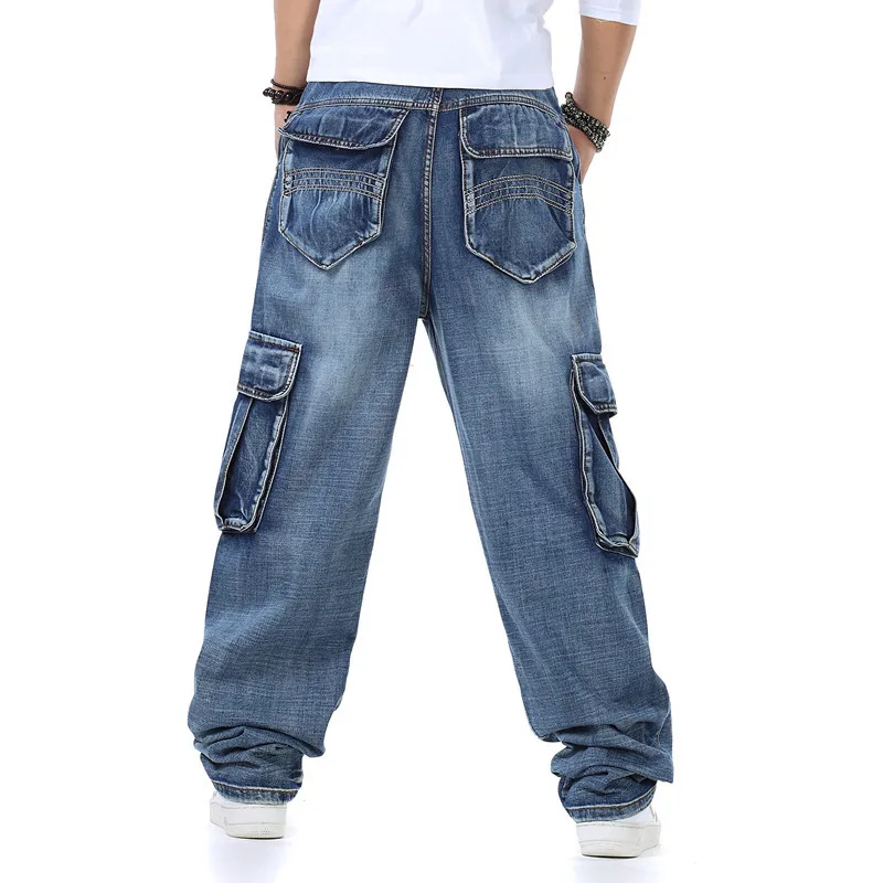 Mens Baggy Jeans Spring and Au - Men'S Fashion For Fat Guys avaliação e preço