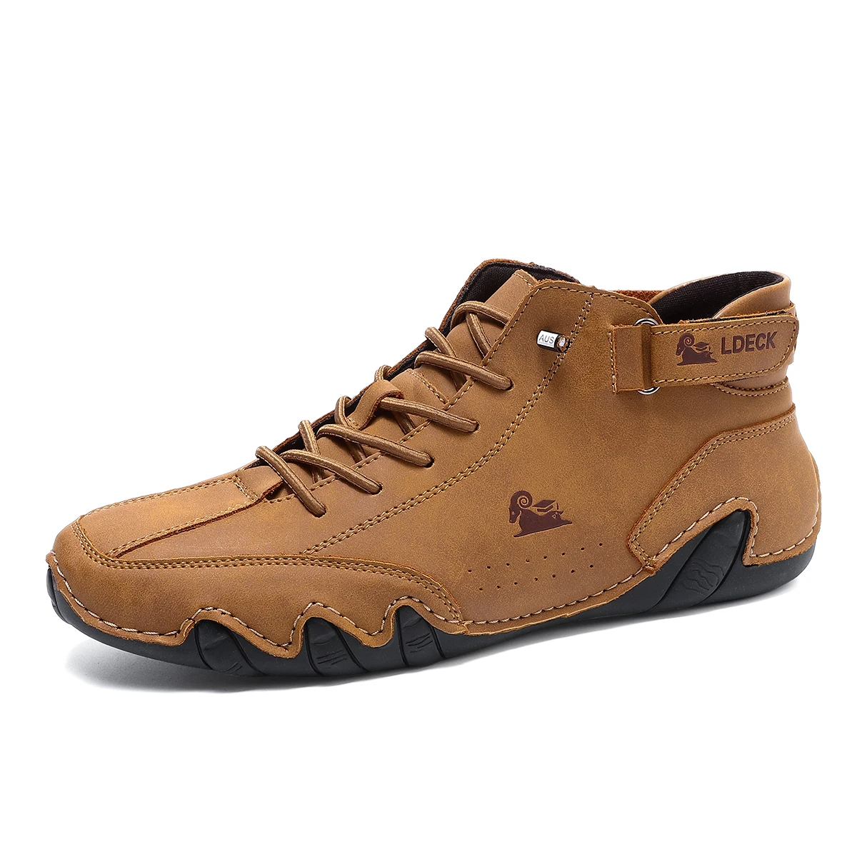 Men's Genuine Leather Shoes An - Mens Fashion Show avaliação e preço