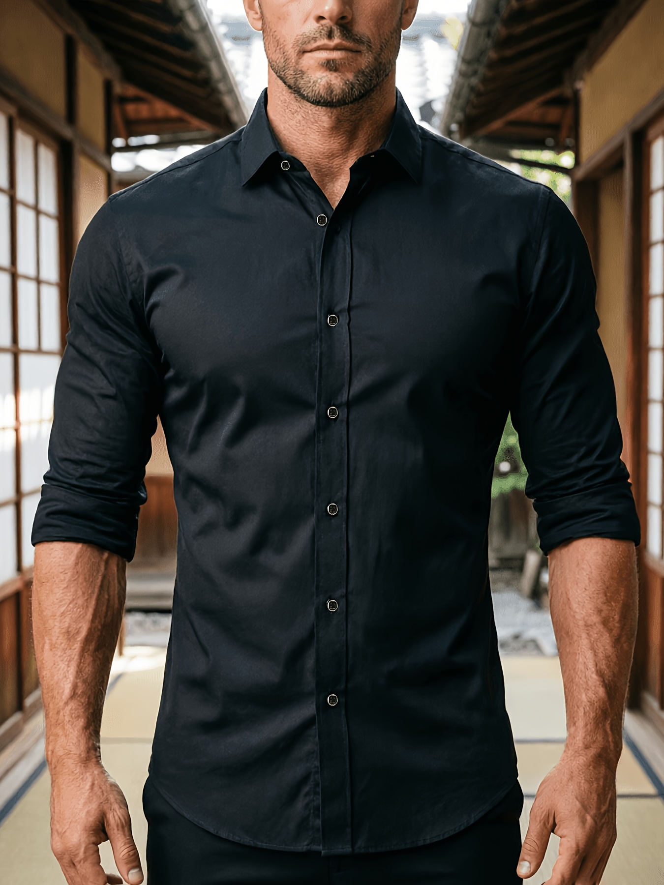 2026 Men's Elegant Long-Sleeve - Men'S Fashion Looks 2026 avaliação e preço