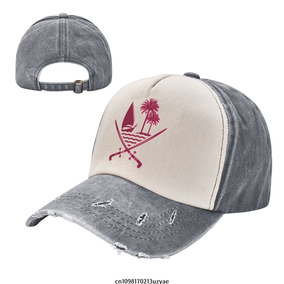 Emblem Of Qatar Cowboy Hat Wom - Men'S Fashion Qatar avaliação e preço