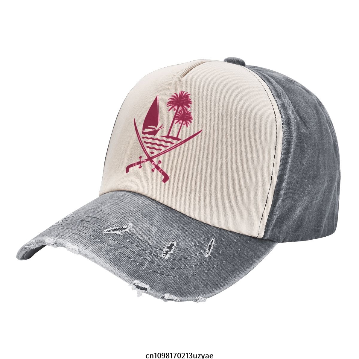 Emblem Of Qatar Cowboy Hat Wom - Men'S Fashion Qatar avaliação e preço