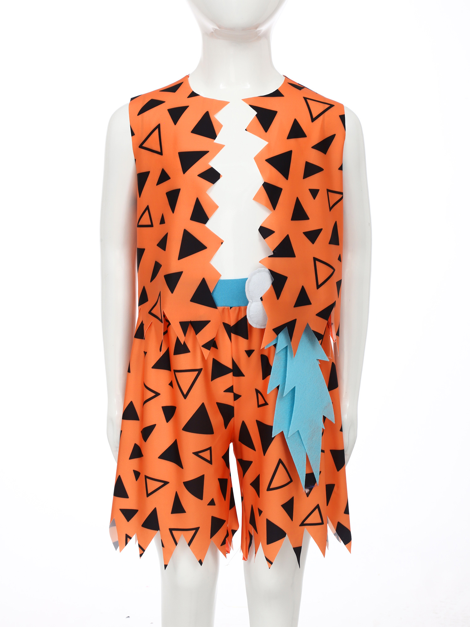 6-16Y Boys Flintstone Costume  - Mens Fashion Vest avaliação e preço