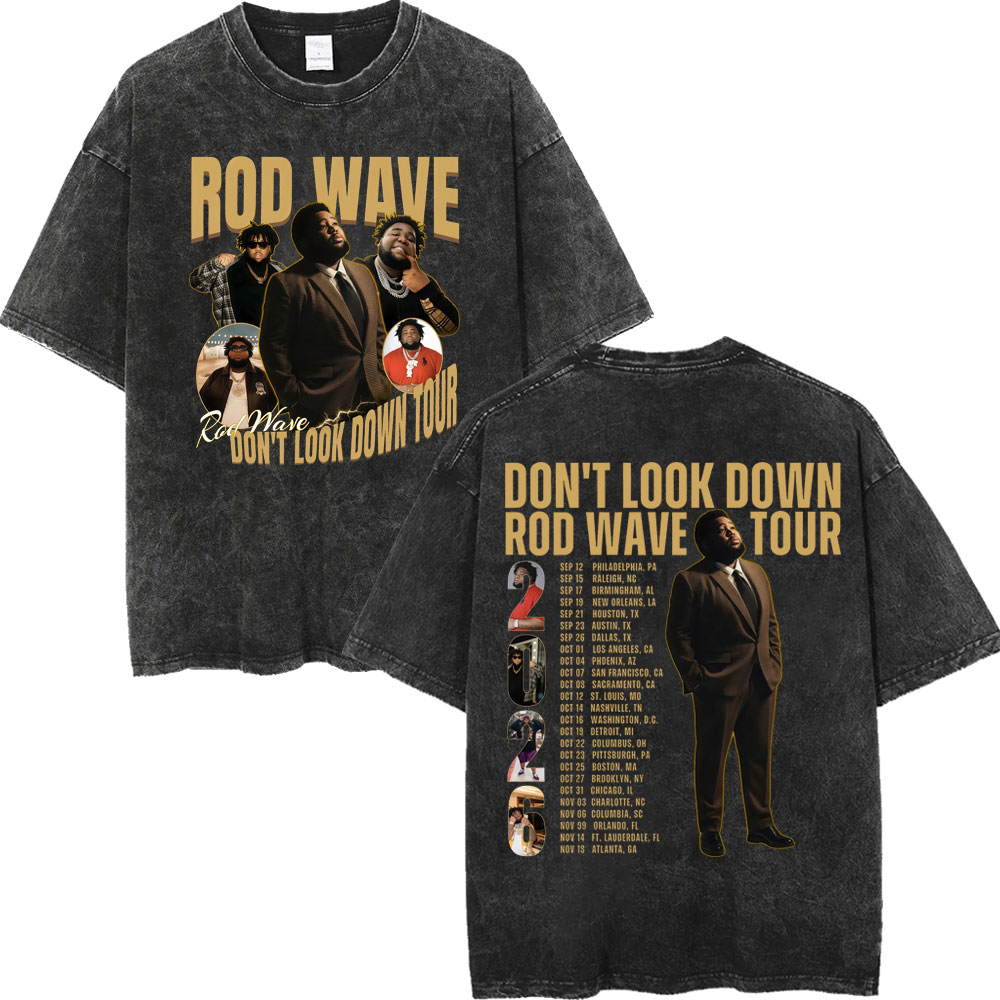 Vintage Washed Rod Wave Don't  - Men'S Fashion Looks 2026 avaliação e preço