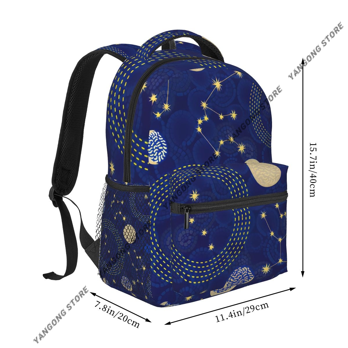 Fashion Backpack Women Men Uni - 1950S Fashion Men'S avaliação e preço