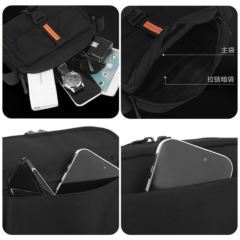 New Fashion Men's Chest Bag Ny - Crossbody Bag Men avaliação e preço