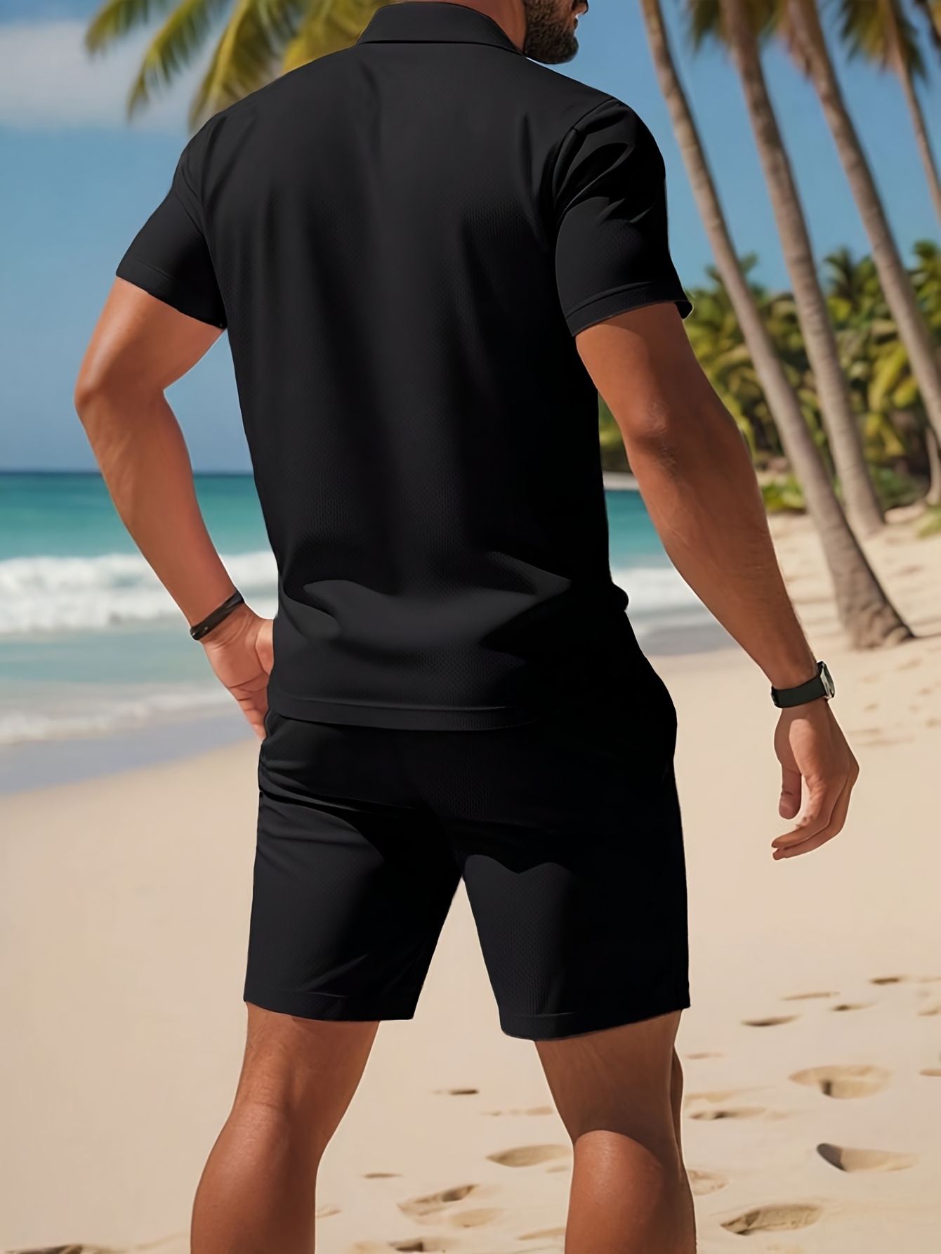 2026 Summer Men's Polo Set - 3 - Men'S Fashion Polo avaliação e preço