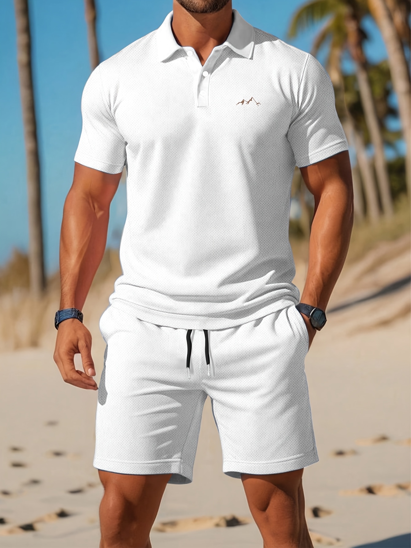 2026 Summer Men's Polo Set - 3 - Men'S Fashion Polo avaliação e preço