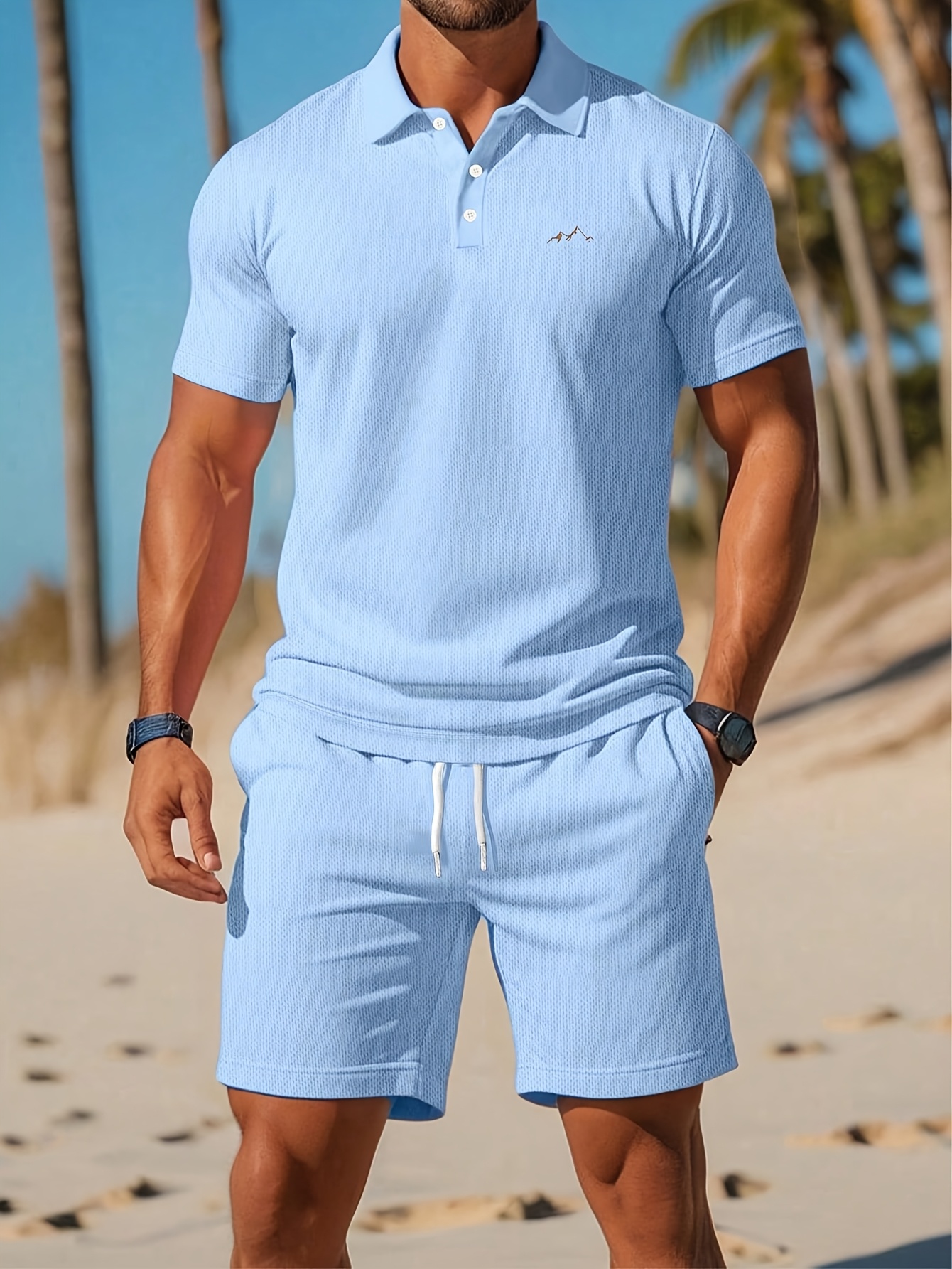 2026 Summer Men's Polo Set - 3 - Men'S Fashion Polo avaliação e preço