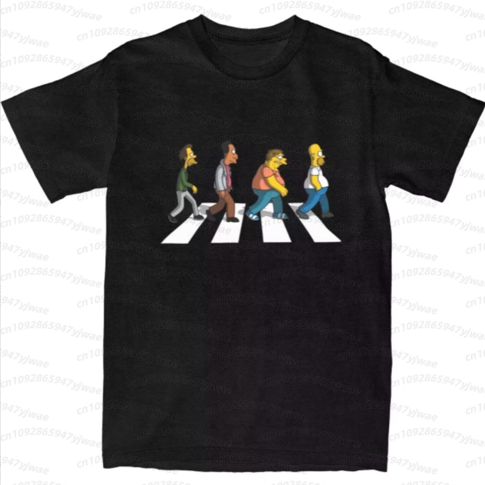 2026 men Simpsons Dad Sidewalk - Mens Fashion Wear avaliação e preço