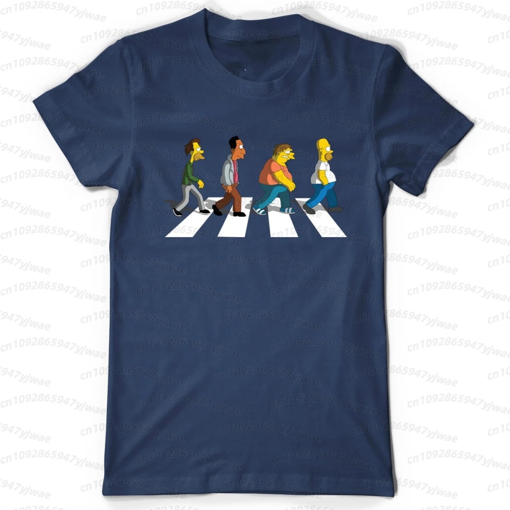 2026 men Simpsons Dad Sidewalk - Mens Fashion Wear avaliação e preço