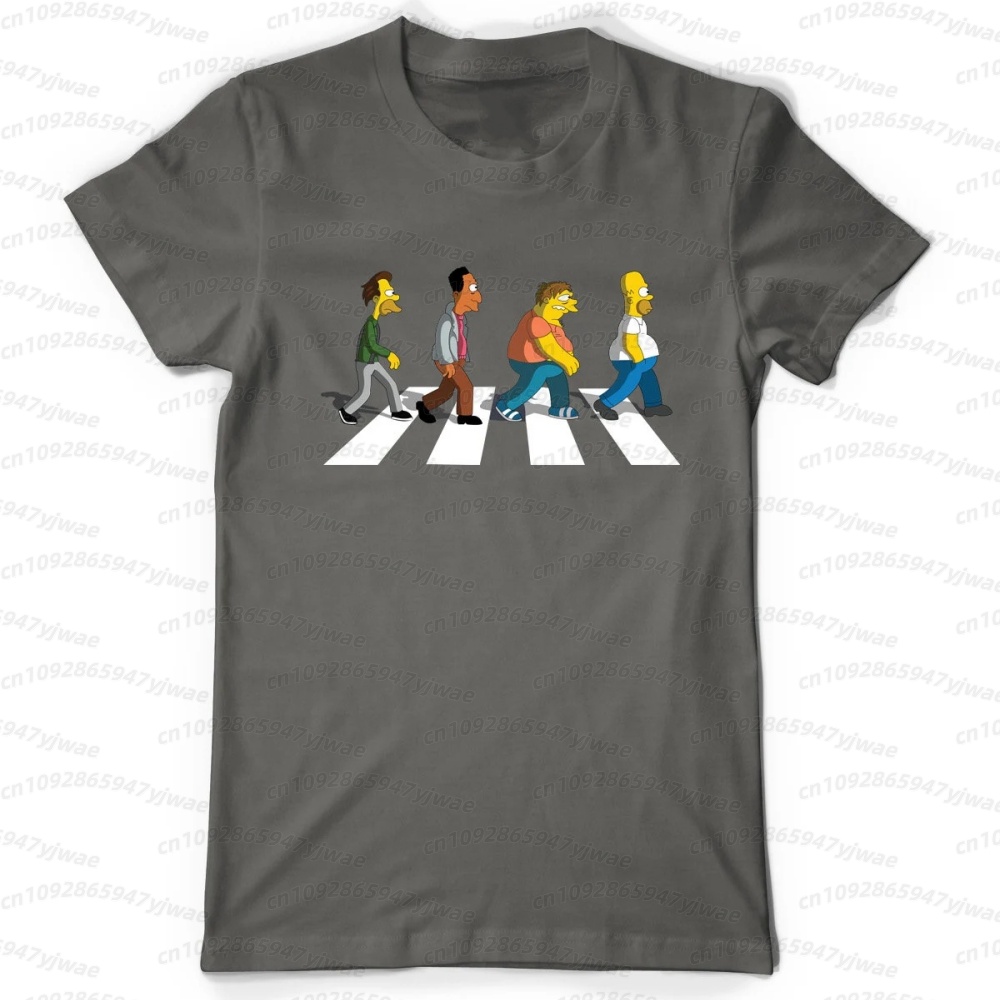 2026 men Simpsons Dad Sidewalk - Mens Fashion Wear avaliação e preço