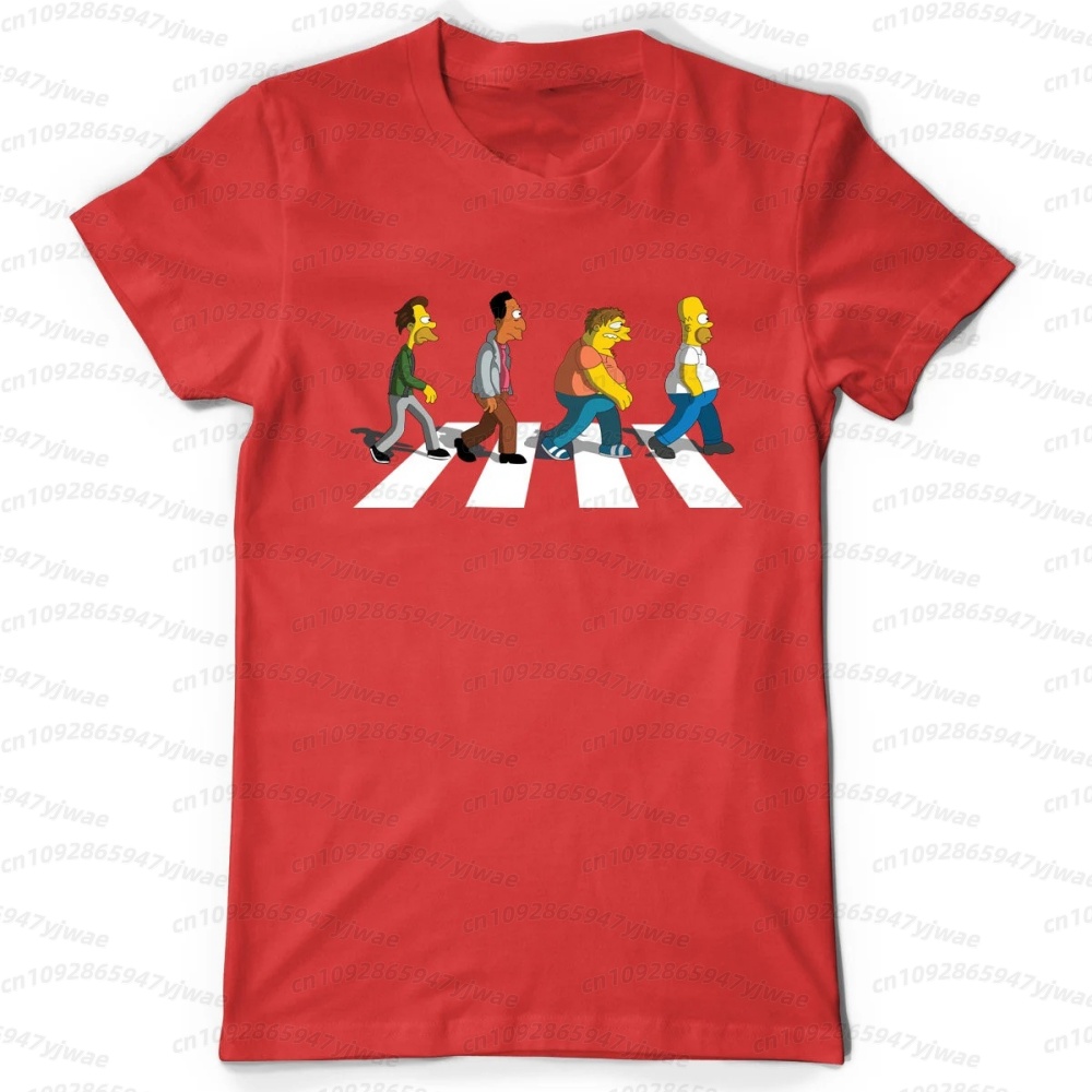 2026 men Simpsons Dad Sidewalk - Mens Fashion Wear avaliação e preço