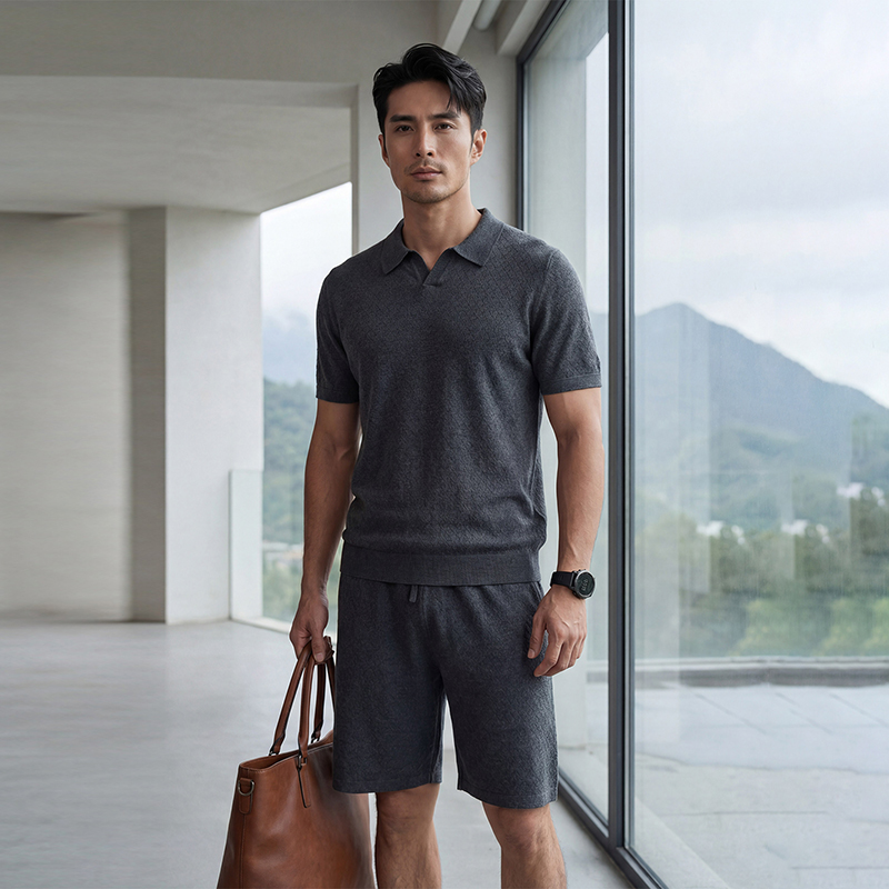 Spring And Summer High-End Men - Men'S Fashion Polo avaliação e preço