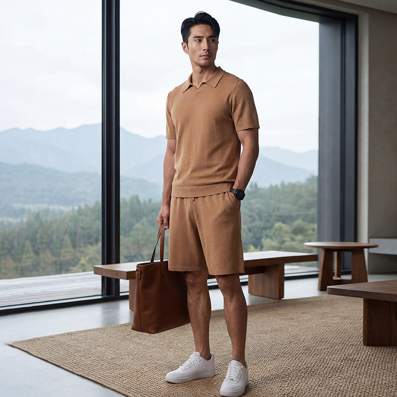 Spring And Summer High-End Men - Men'S Fashion Polo avaliação e preço