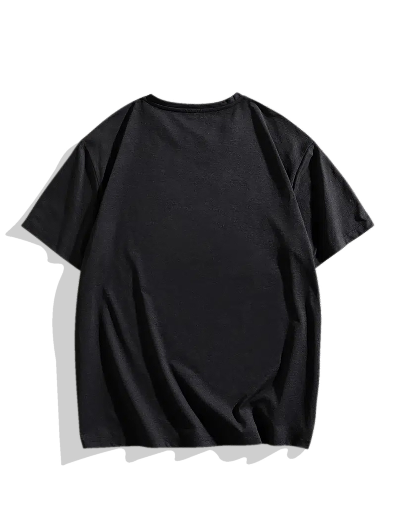 Men Cotton black T-Shirt Vinta - Men'S Fashion From The 80S avaliação e preço