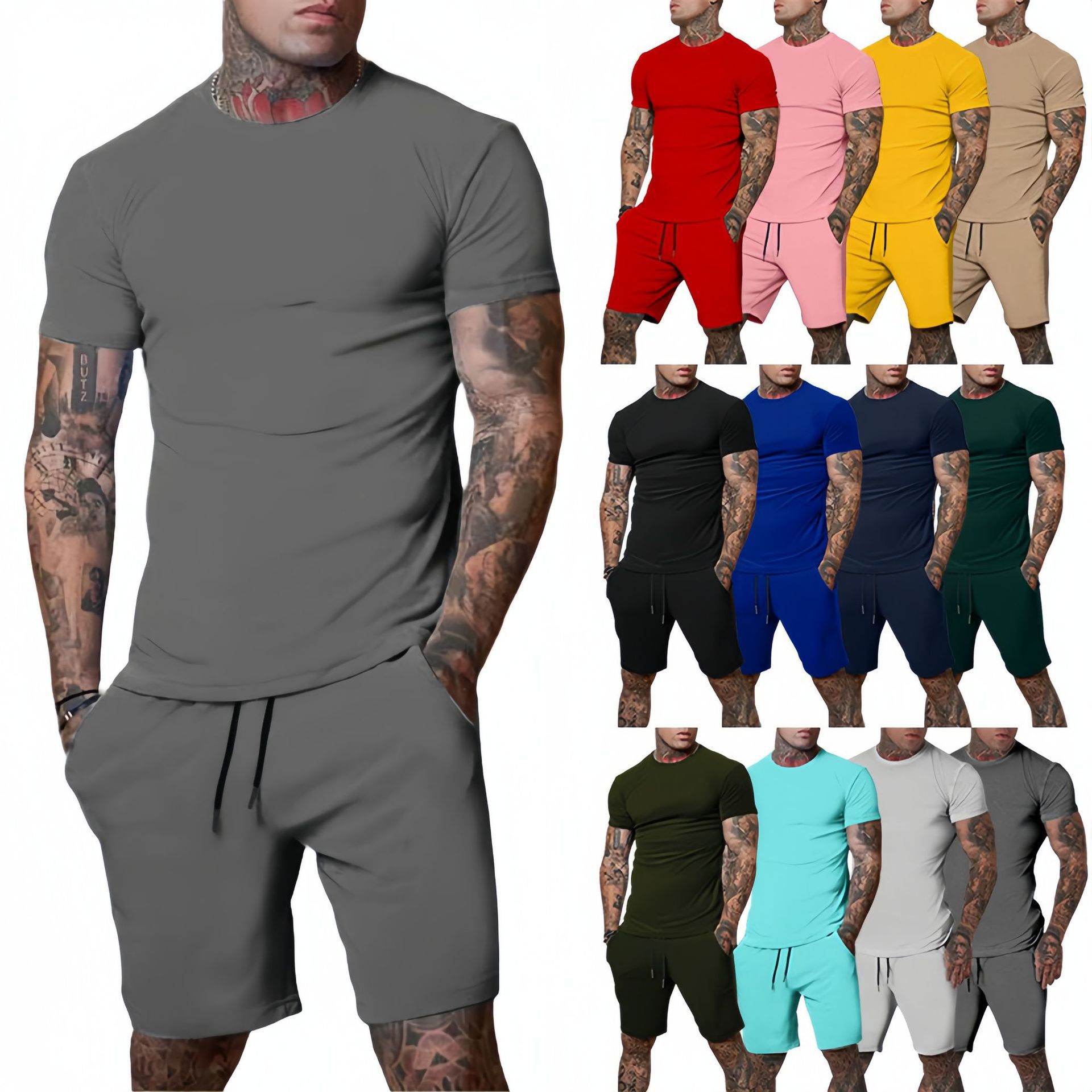 Fashionable and Casual Summer  - Mens Fashion Wear avaliação e preço
