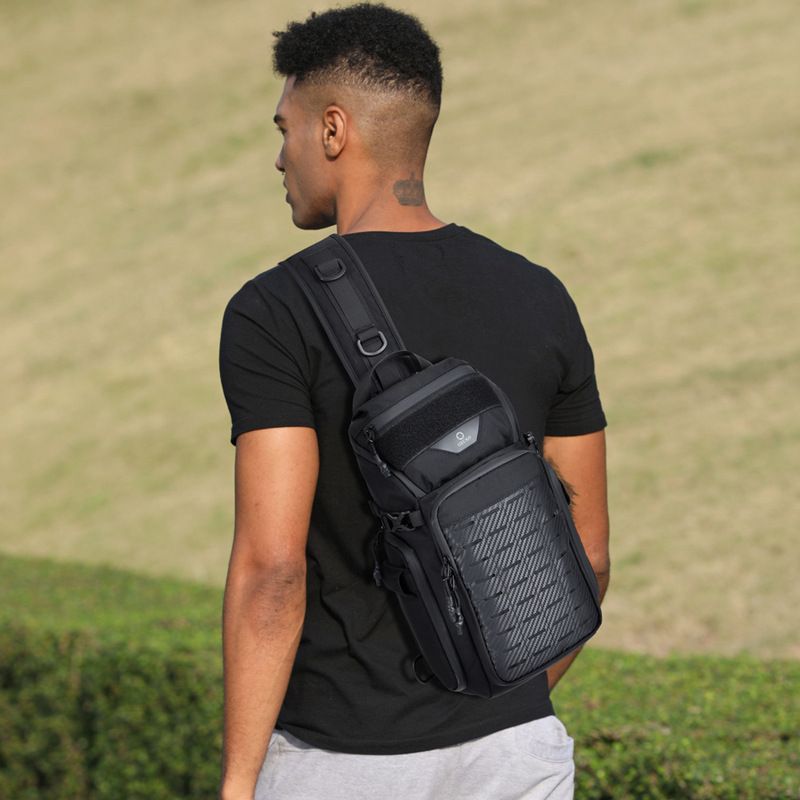 OZUKO Multifunctional Men Slin - Crossbody Bag Men avaliação e preço