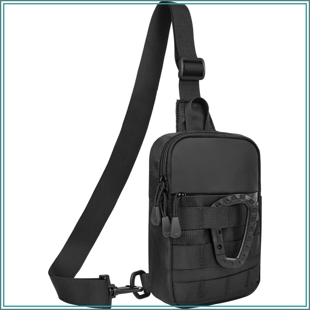 Small Sling Bag for Men, Tacti - Crossbody Bag Men avaliação e preço