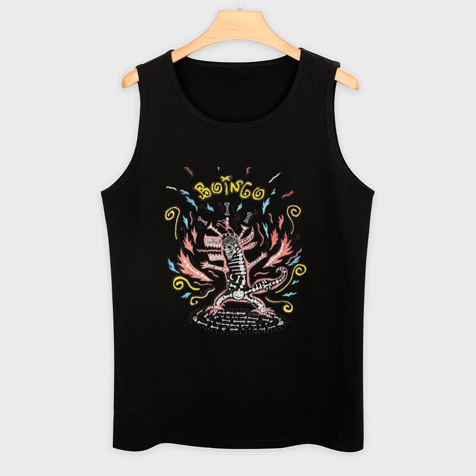 oingo boingo 80s Tank Top Grap - Men'S Fashion From The 80S avaliação e preço
