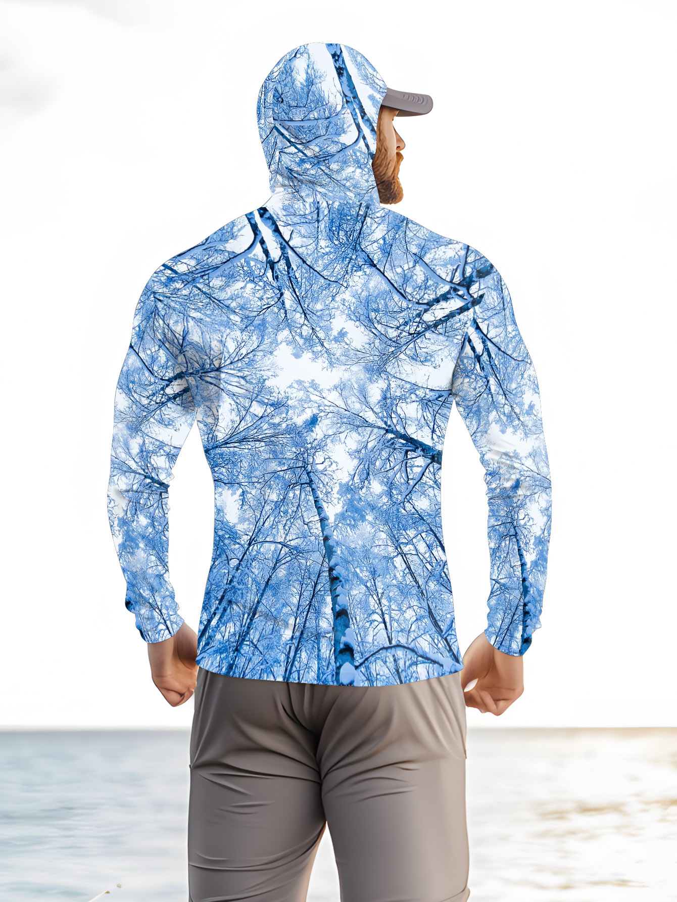 Fishing hooded sweatshirt men' - Mens Fashion Summer avaliação e preço