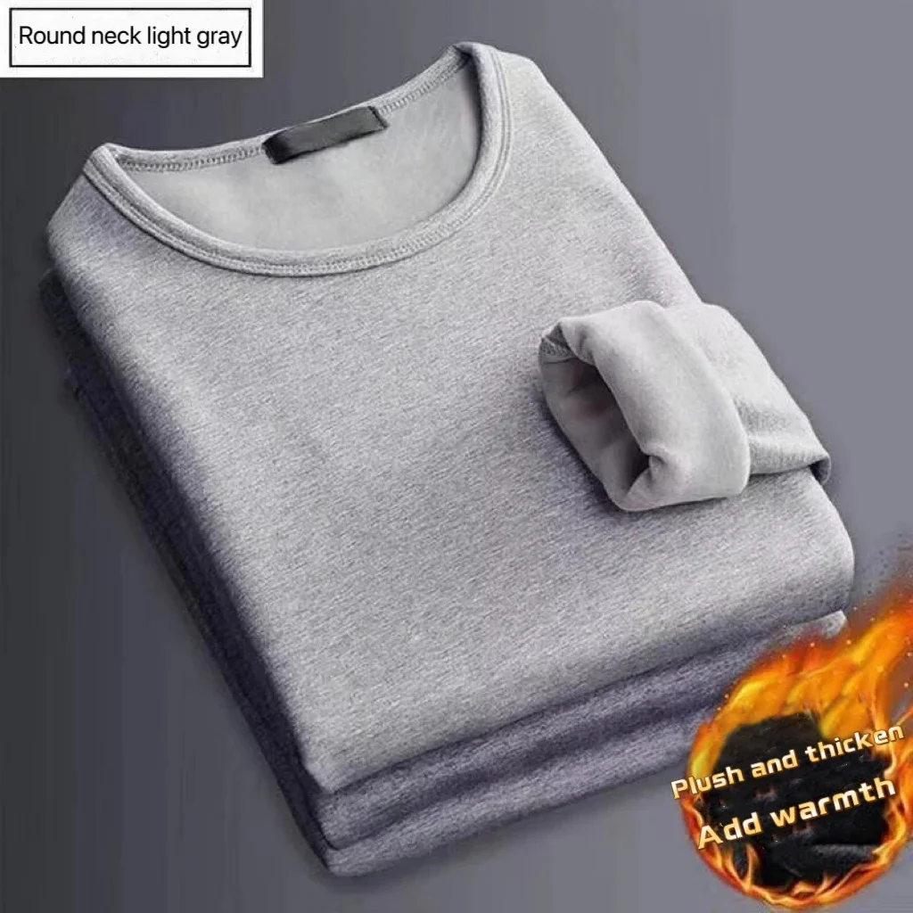 Winter Men's Long-sleeved Ther - Mens Fashion Wear avaliação e preço