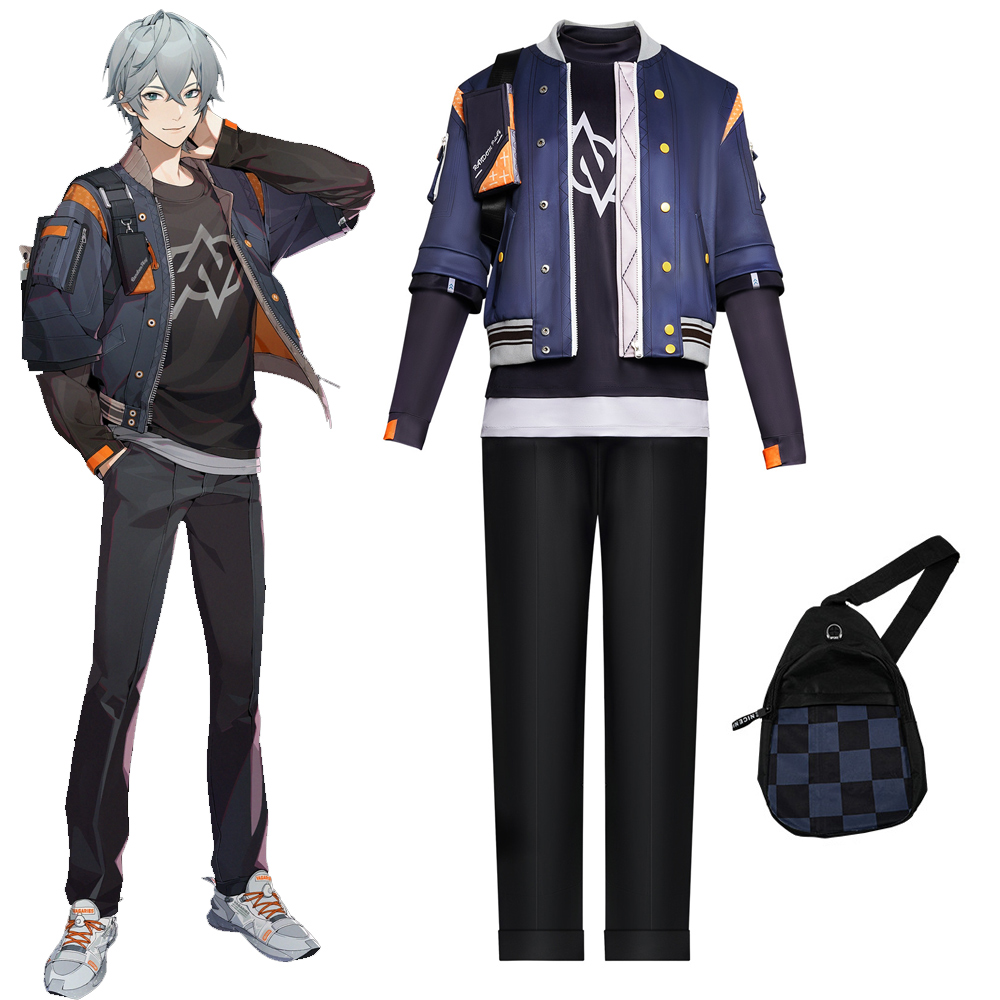 Wise Cosplay Costume Zenless Z - Crossbody Bag Men avaliação e preço