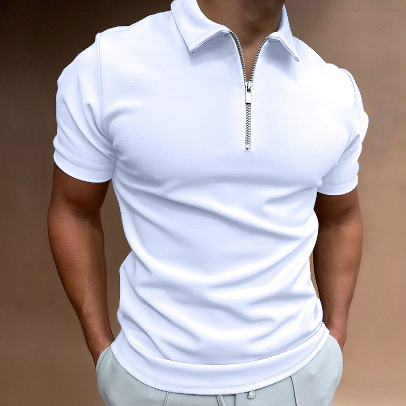 Summer Men's Quarter Zip Short - Mens Fashion Quarter Zip avaliação e preço