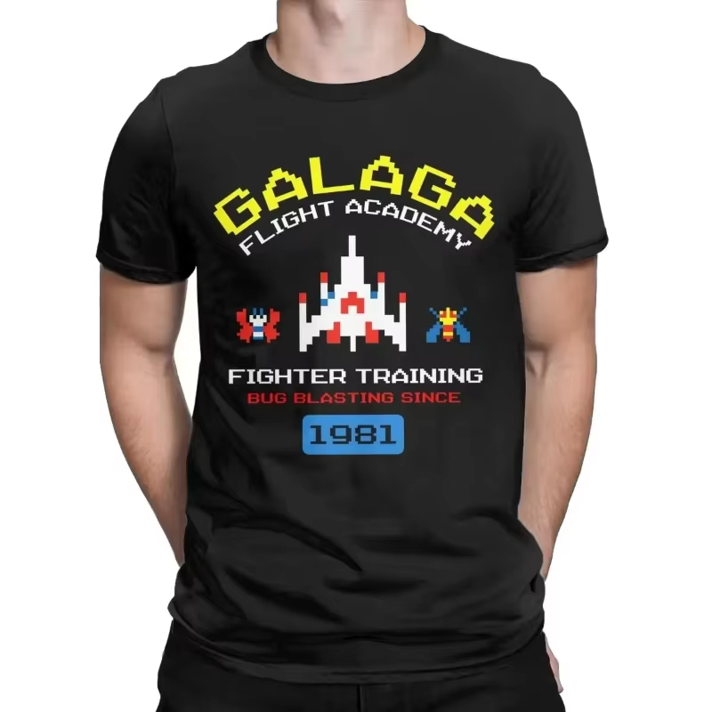 Cool Arcade Galaga Video Game  - Men'S Fashion From The 80S avaliação e preço