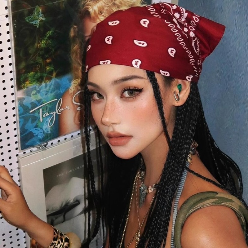 Unisex Men Women Bandana Hairb - Men'S Fashion Head Scarf avaliação e preço