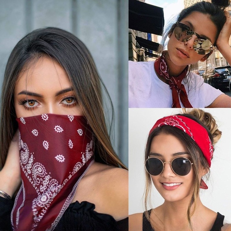 Unisex Men Women Bandana Hairb - Men'S Fashion Head Scarf avaliação e preço