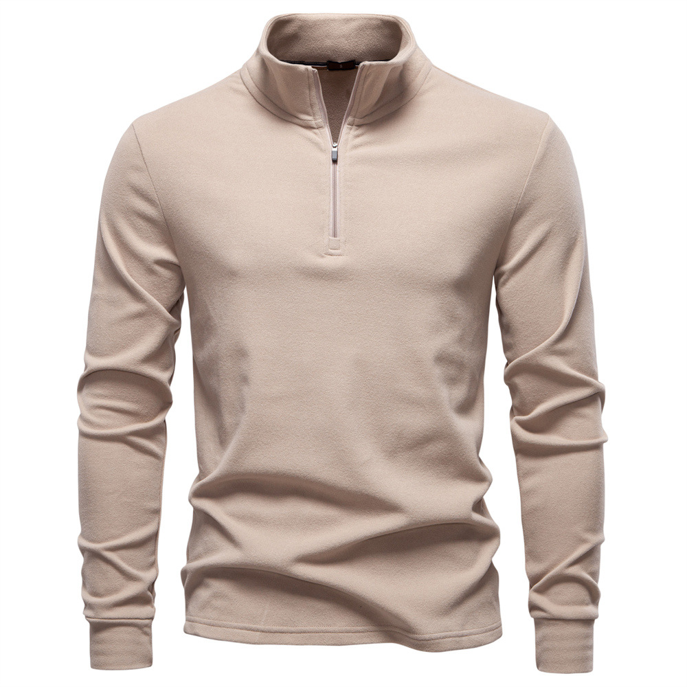 Men's half-zip cardigan, long- - Mens Fashion Quarter Zip avaliação e preço