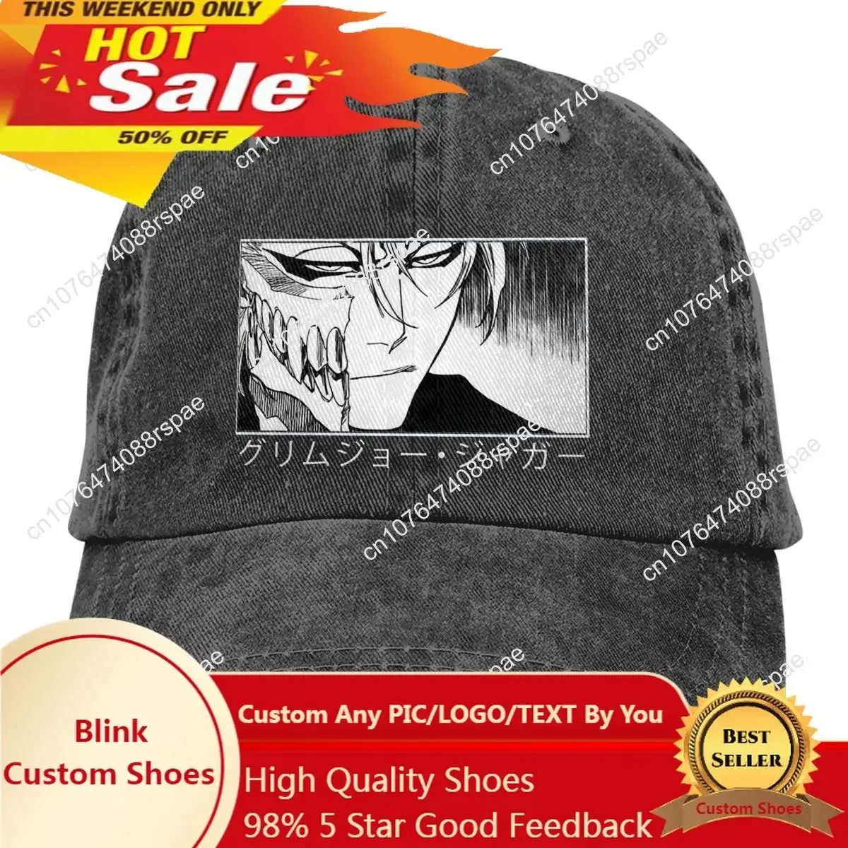 Washed Men's Baseball Cap Grim - Trucker Hat Cap avaliação e preço