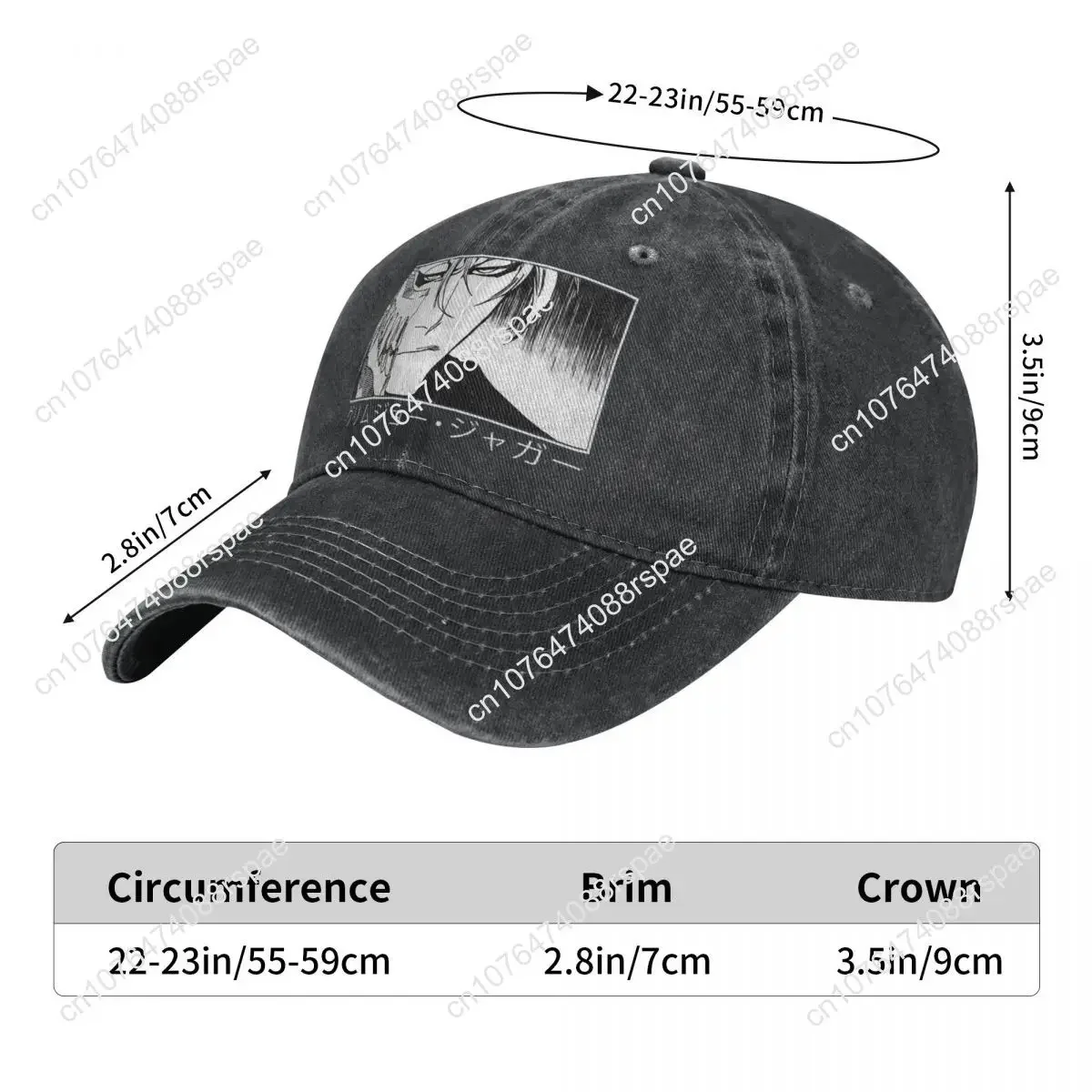 Washed Men's Baseball Cap Grim - Trucker Hat Cap avaliação e preço