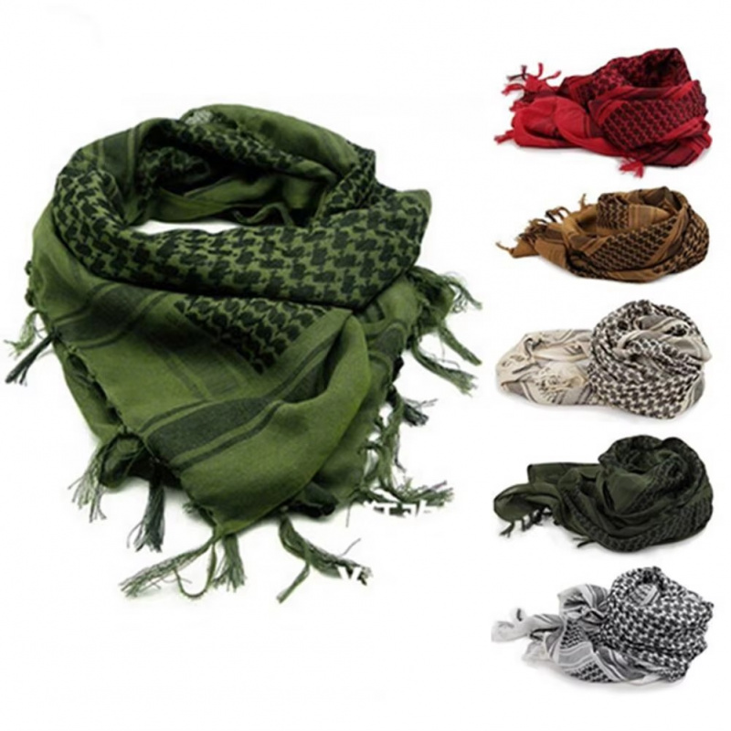 1/2/3/6pcs Cotton Men Shawl Ar - Men'S Fashion Head Scarf avaliação e preço