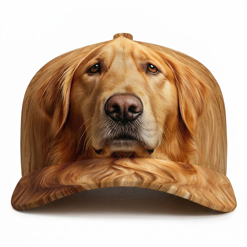 Golden Retriever Dog Baseball  - Trucker Hat Cap avaliação e preço