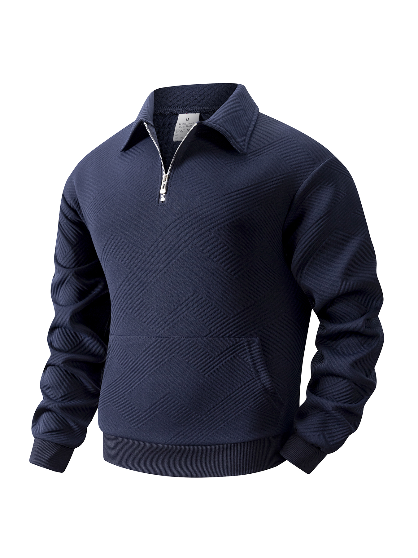 Autumn Men's Casual Sweatshirt - Turtleneck Sweater Men avaliação e preço
