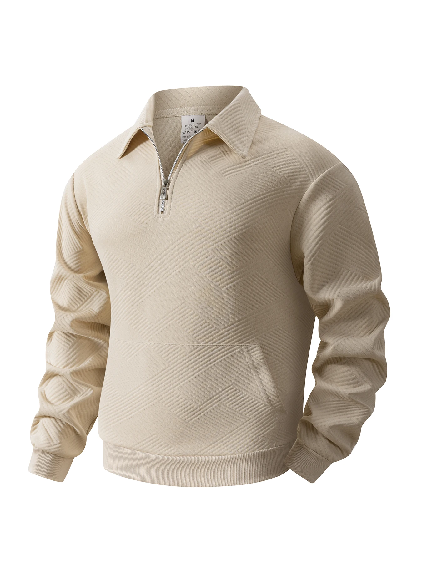 Autumn Men's Casual Sweatshirt - Turtleneck Sweater Men avaliação e preço
