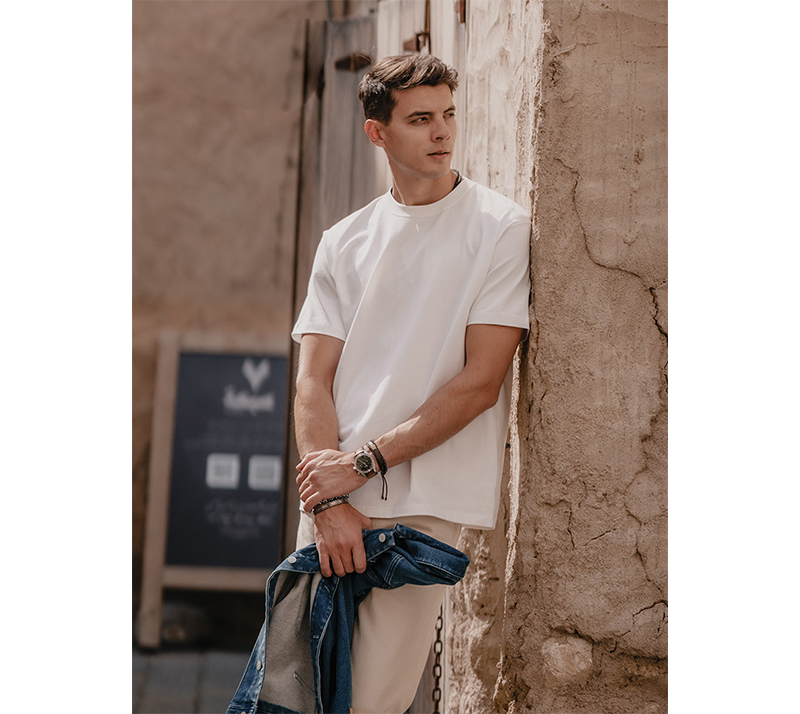 2026 Mens Cotton Short-sleeved - Men'S Fashion Looks 2026 avaliação e preço